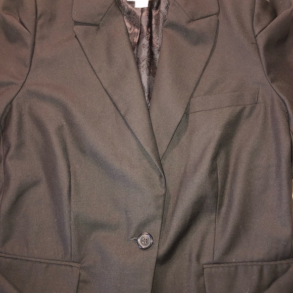 Aryn K ladies size medium black lined blazer - Picture 9 of 10